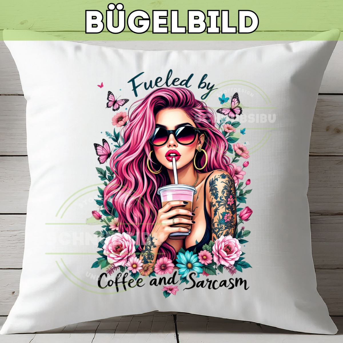 Bügelbild Sarcasm